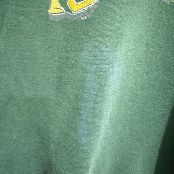 Vintage Oregon Ducks Sweatshirt Adult Size Large Pro Player USA Green - Picture 2 of 5